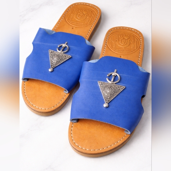 local Shoes - Moroccan summer leather comfy sandals for women